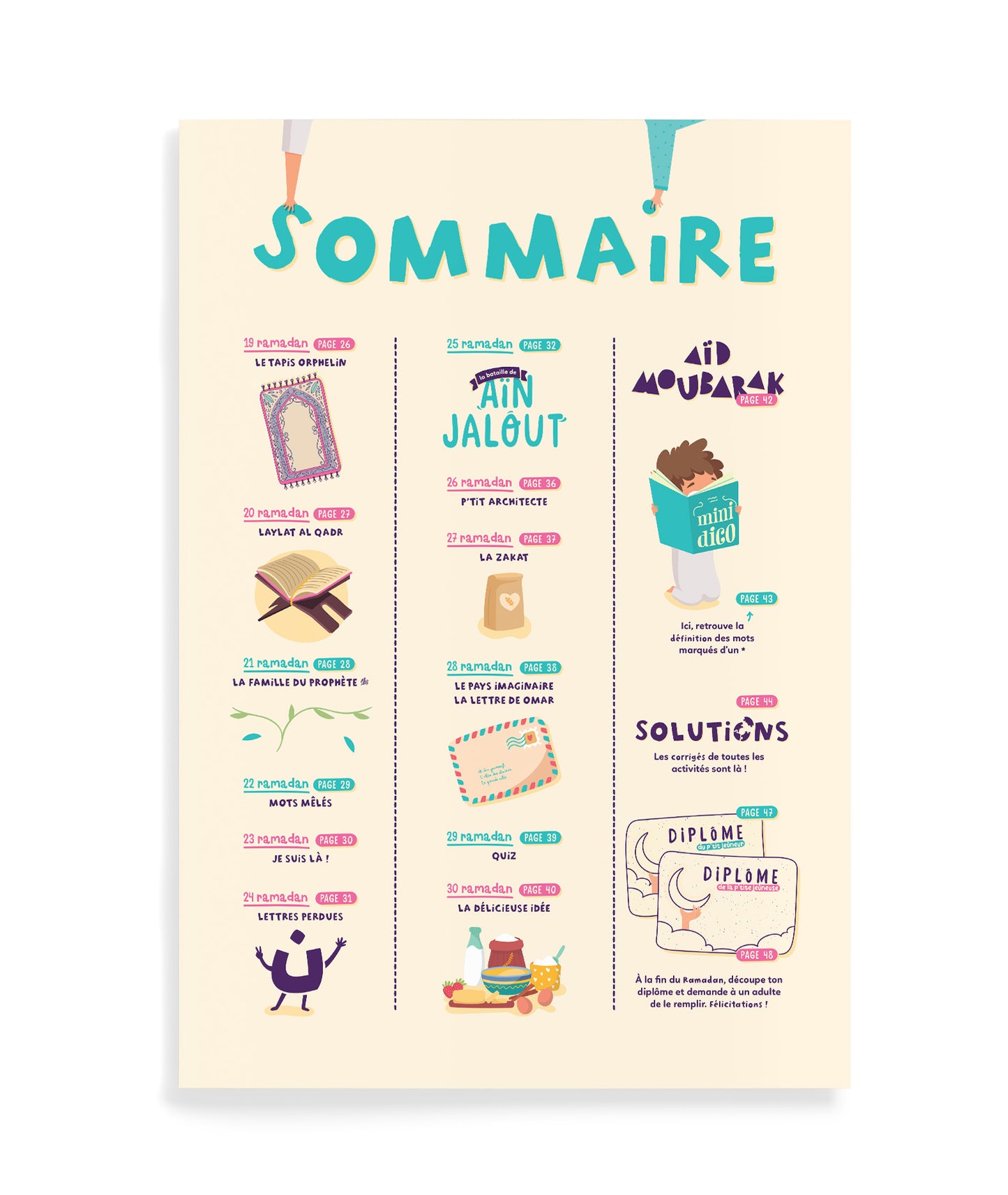 Mon cahier d'activité du Ramadan